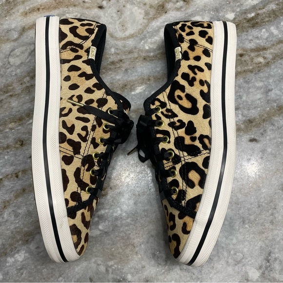 Keds X Kate Spade New York Kickstart Leopard-print Genuine Calf Fur - Picture 12 of 12